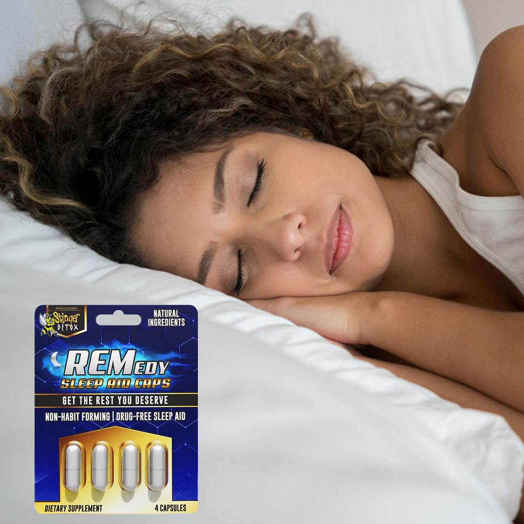 REMedy Sleep Aid Social Media Stinger Detox REMedy Sleep Aid Caps